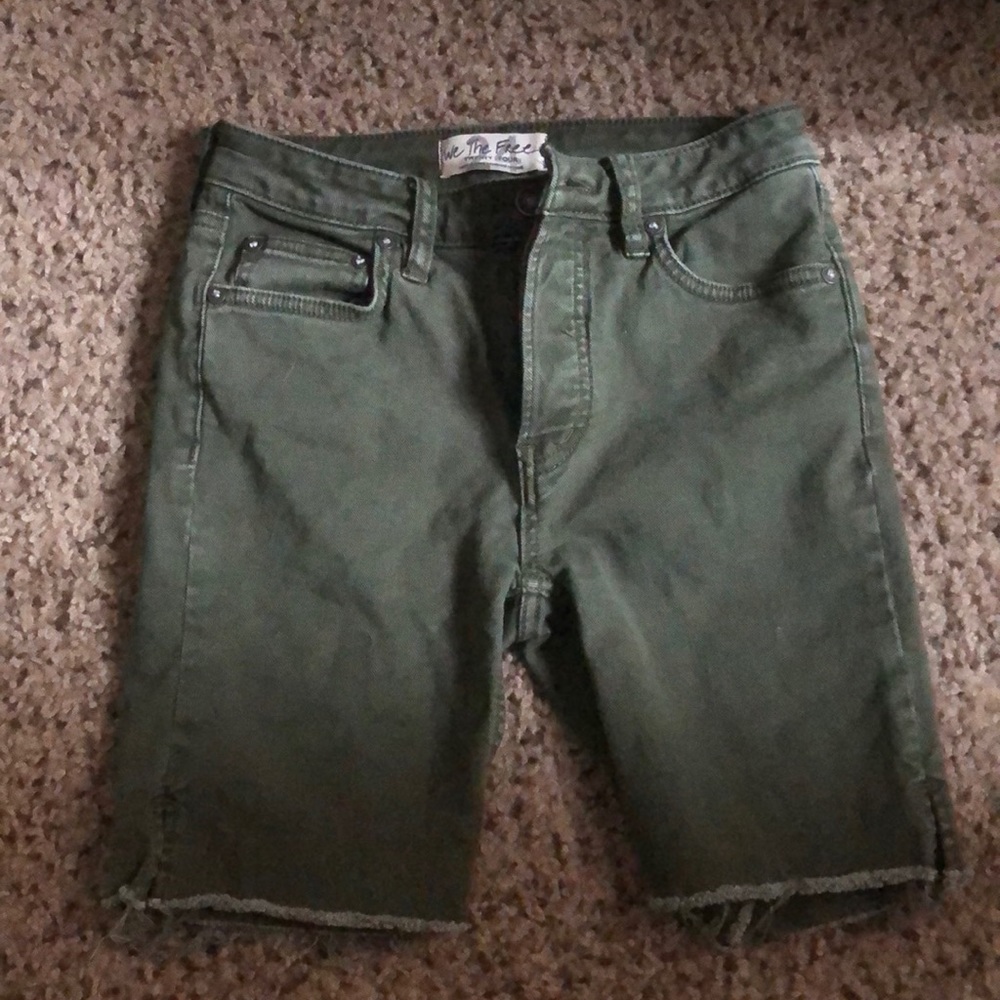 Free people Bermuda shorts